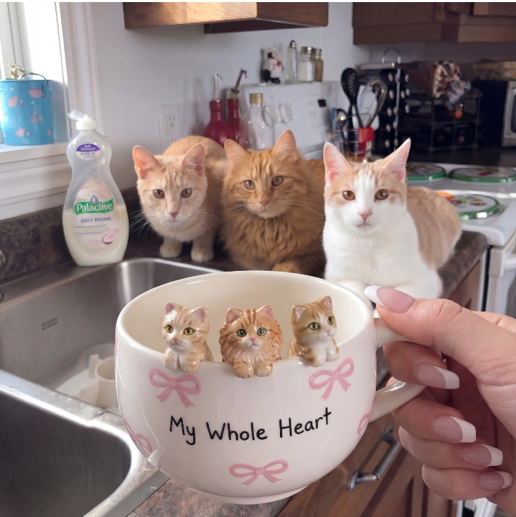 Handmade Custom Pet Figurine Mug
