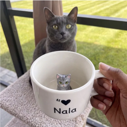 Handmade Custom Pet Figurine Mug